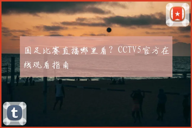 国足比赛直播哪里看？CCTV5官方在线观看指南